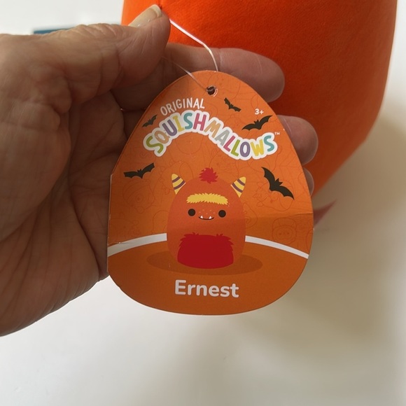 Squishmallow Halloween Ernest Monster Halloween Plush 8” NWT - Picture 3 of 8